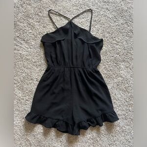 Women’s black romper | Brand: Monteau Los Angeles | Size M
